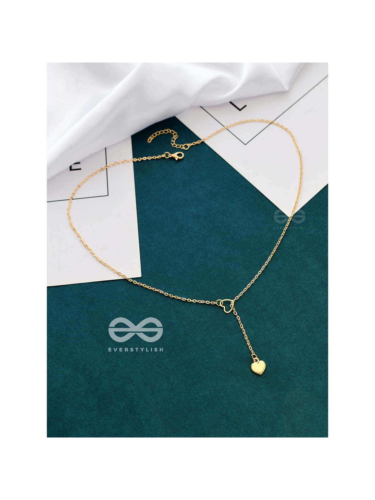 The Girl with a Golden Heart - Statement Neckpiece