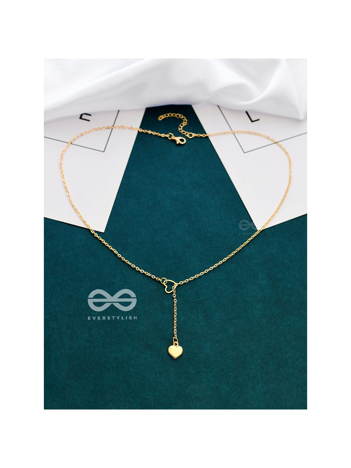 The Girl with a Golden Heart - Statement Neckpiece