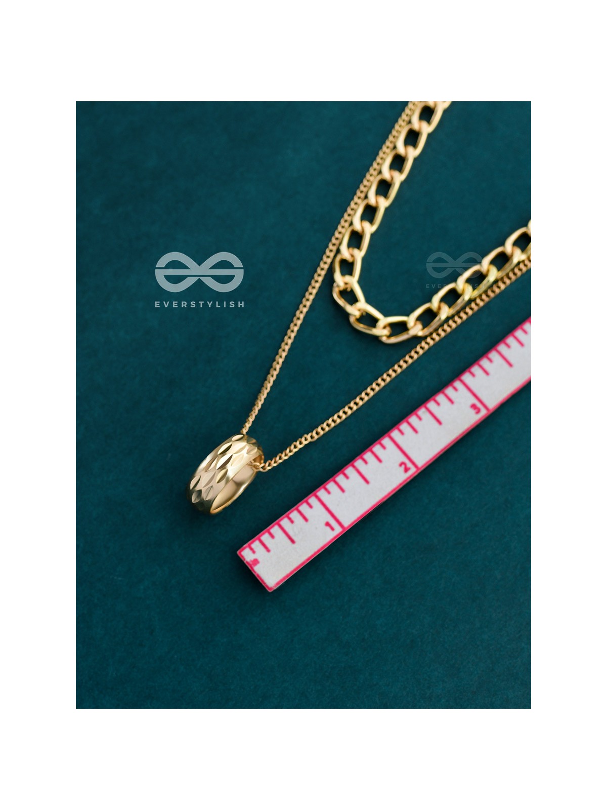 The Girl-Boss Statement - Golden Layered Neckpiece With Anti-Tarnish Coating 