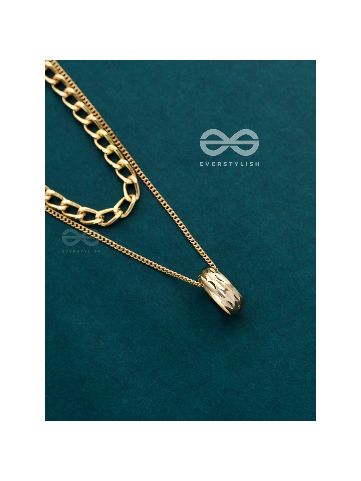 The Girl-Boss Statement - Golden Layered Neckpiece With Anti-Tarnish Coating 