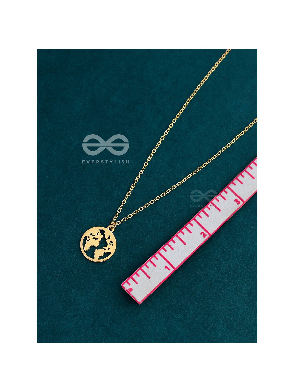 Citizen Of The Globe - Statement Golden Neckpiece With Anti-Tarnish Coating 