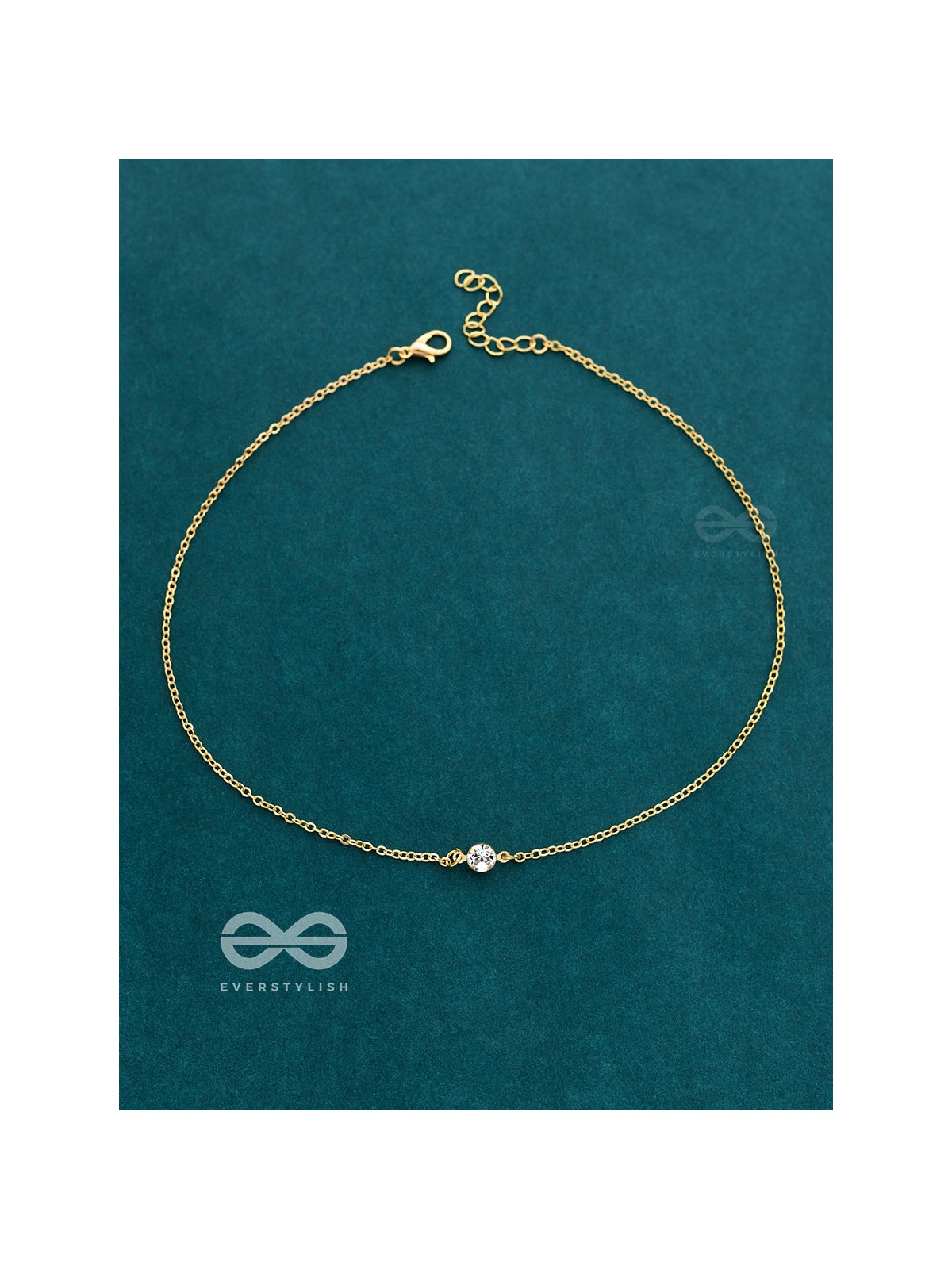 The Dainty Shimmer Neckpiece - Golden
