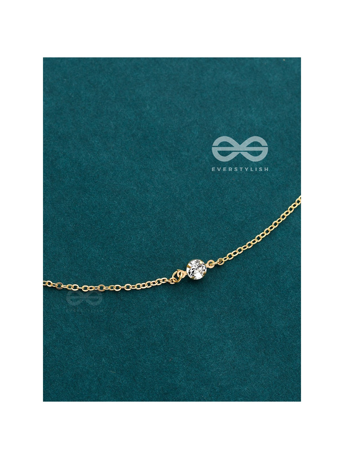 The Dainty Shimmer Neckpiece - Golden