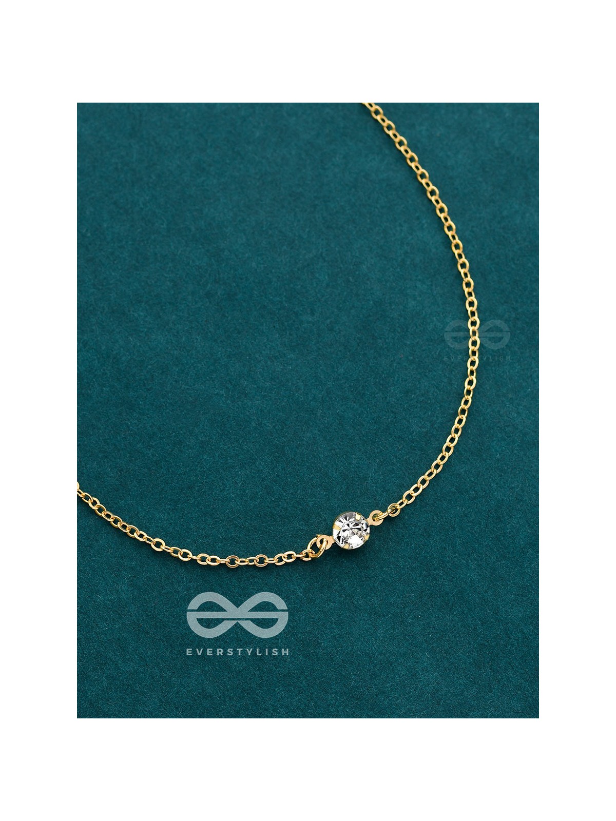 The Dainty Shimmer Neckpiece - Golden