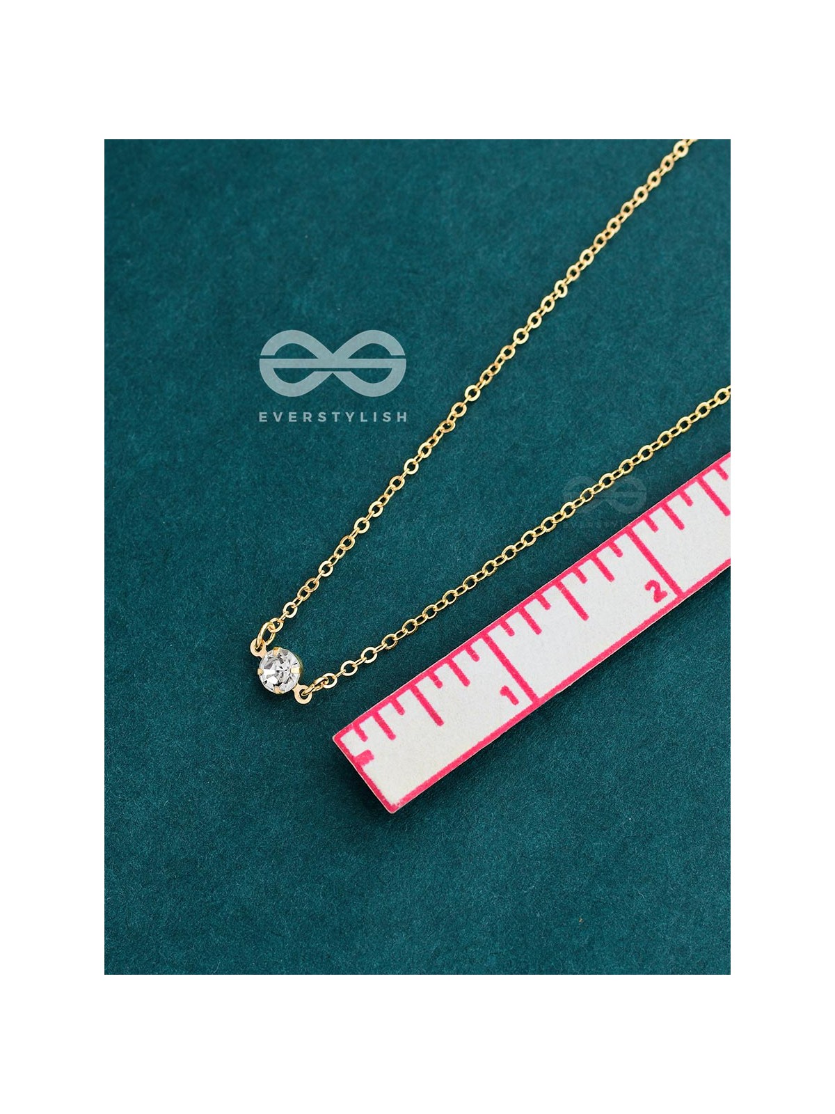 The Dainty Shimmer Neckpiece - Golden