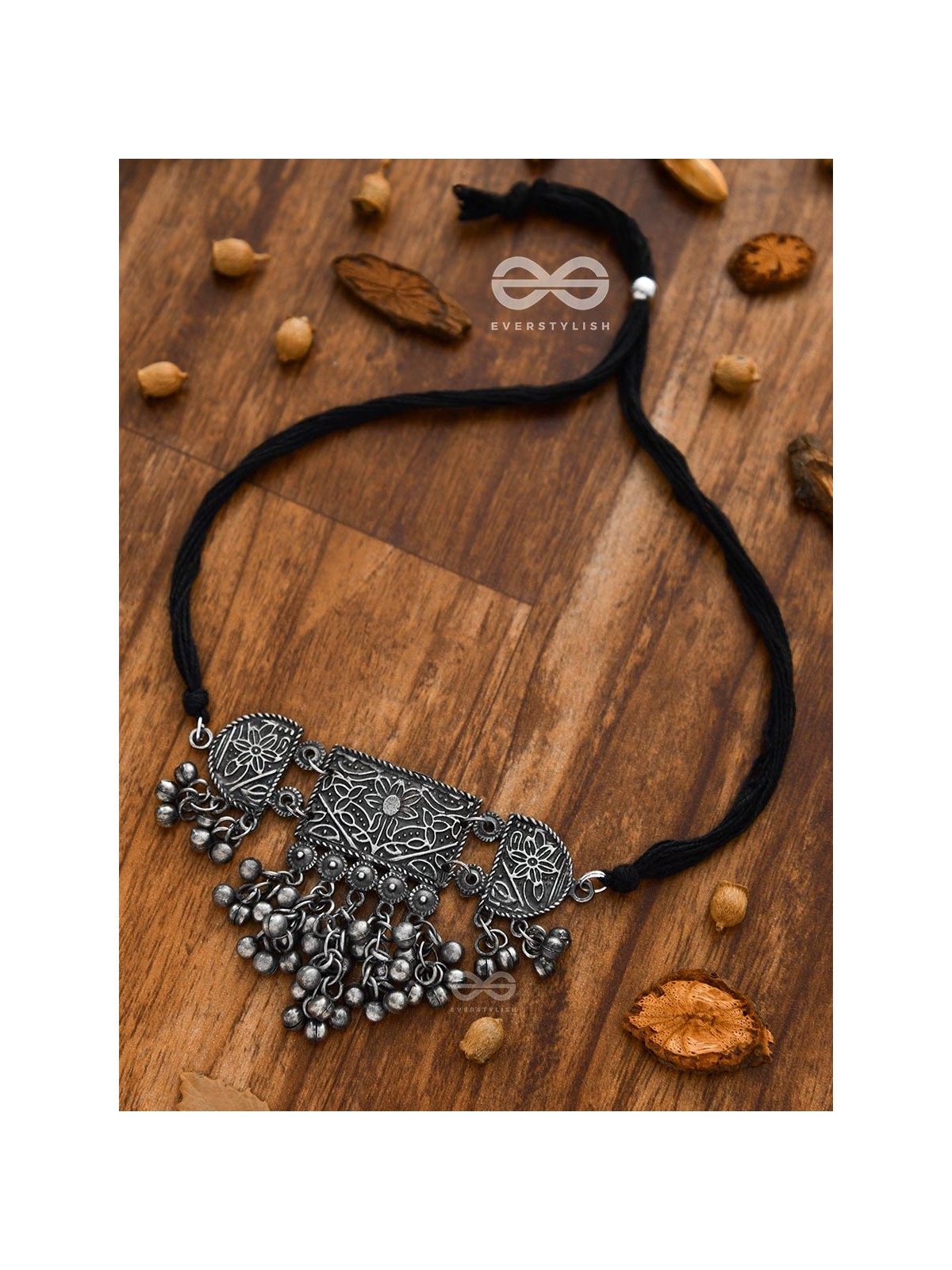 The Bohemian Artwork - Classic Oxidised Choker
