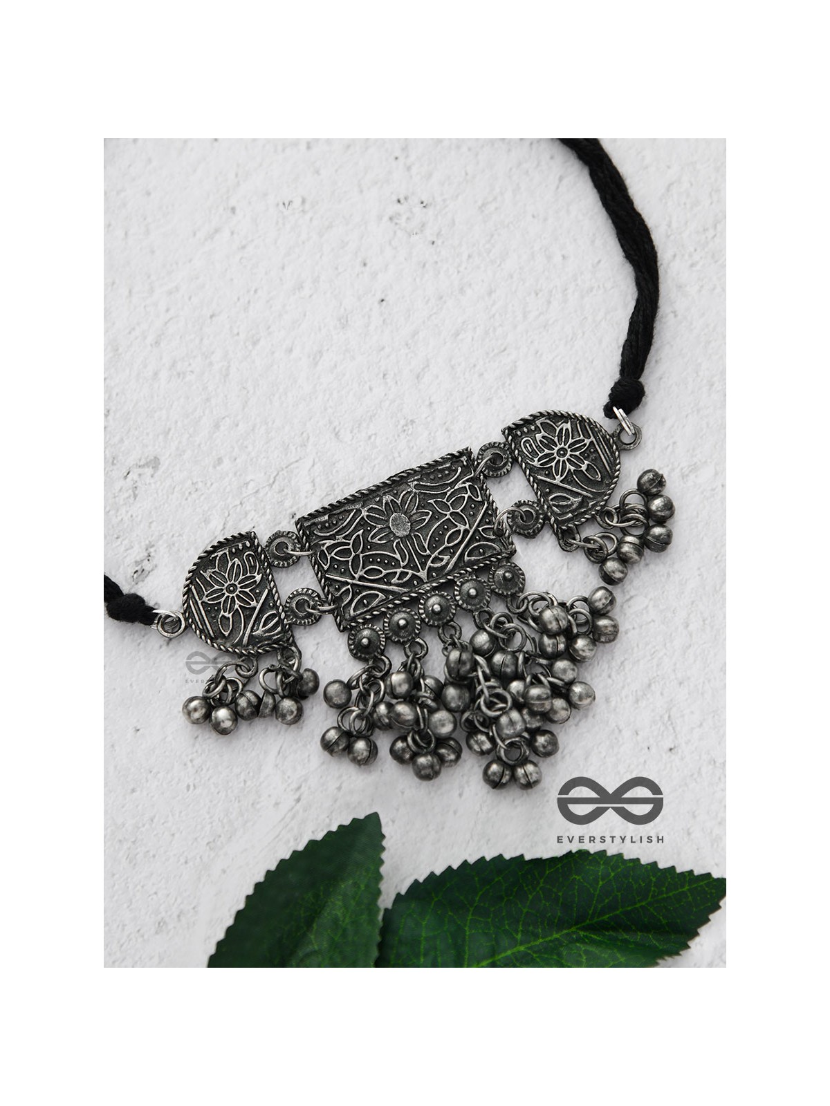 The Bohemian Artwork - Classic Oxidised Choker