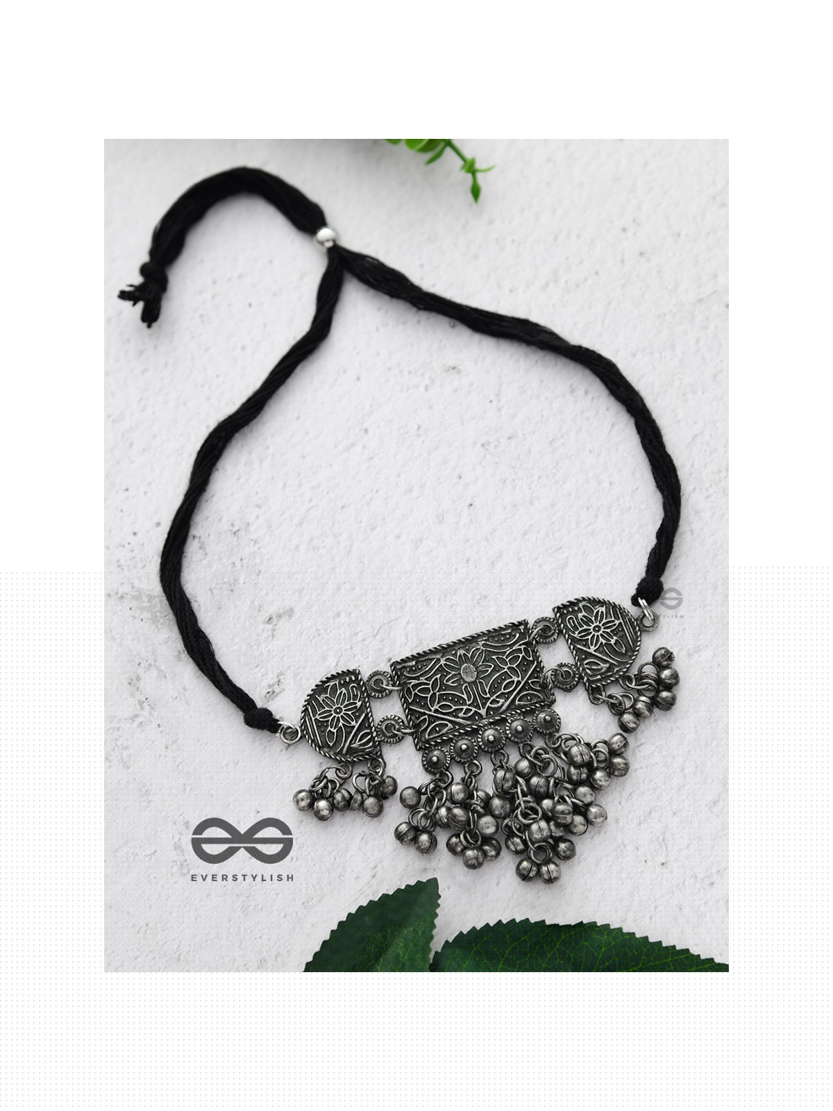 The Bohemian Artwork - Classic Oxidised Choker