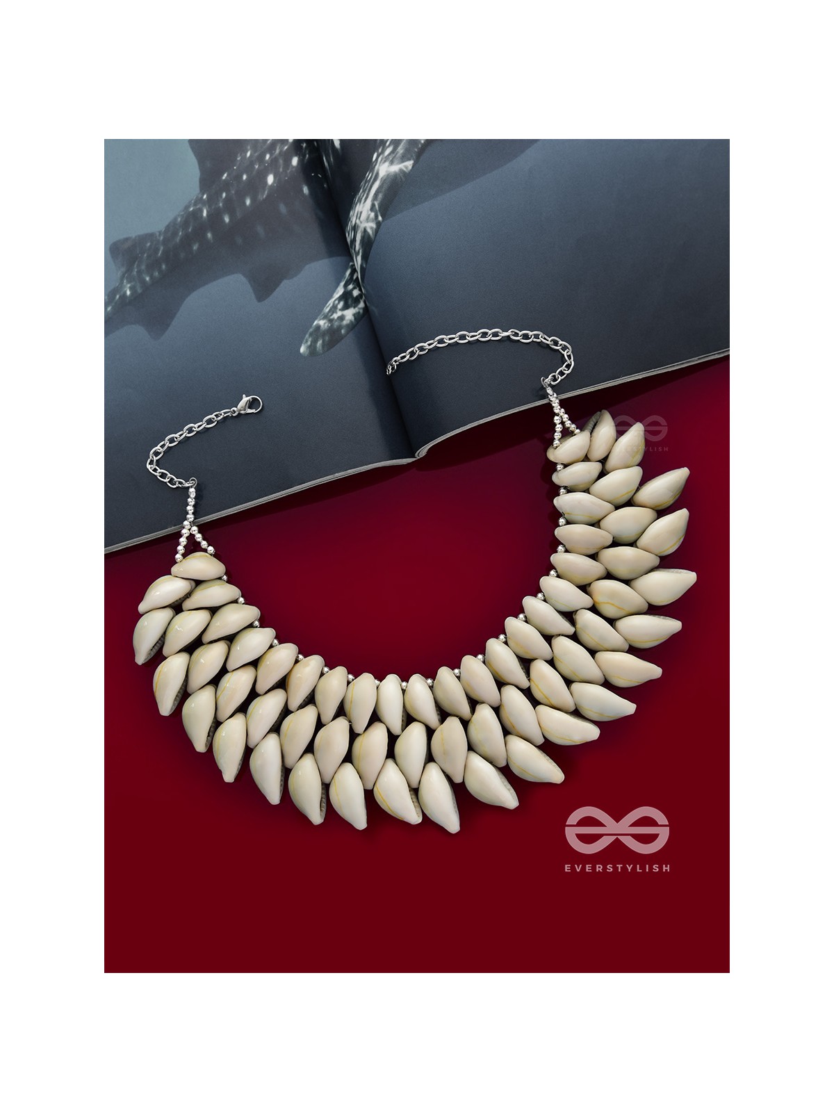 The Goddess of the Sea - Statement Shell Neckpiece