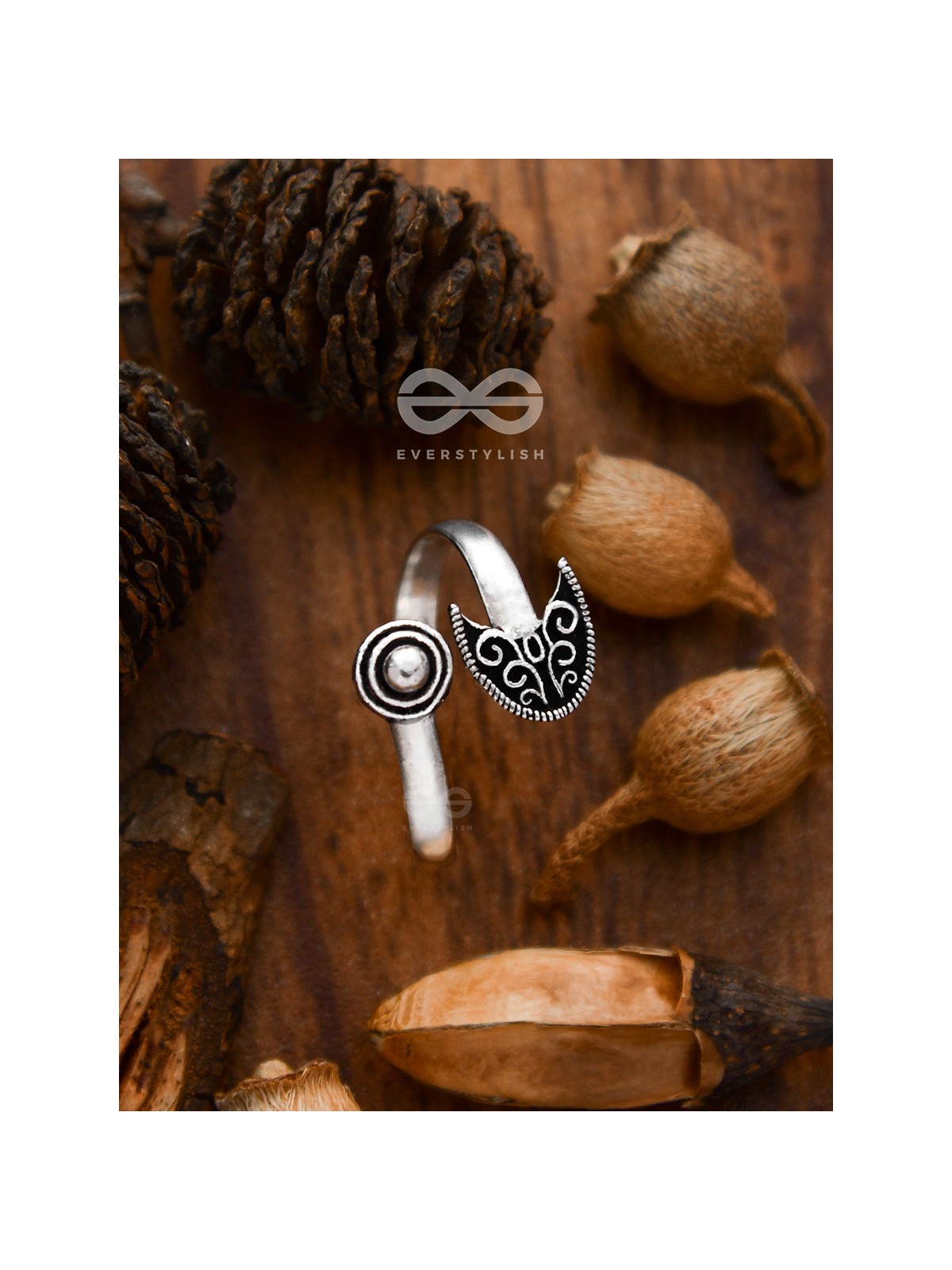 The Intricate Hypnosis Toe Ring - Tiny Trinket Collection