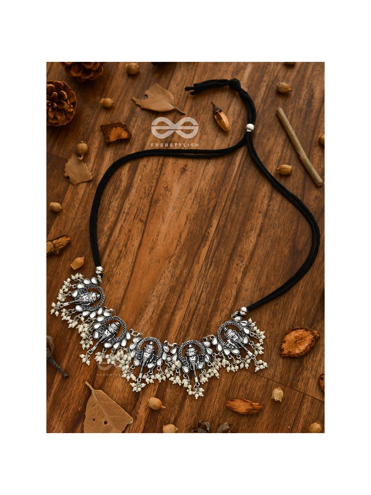 A Spiritual Delight- Statement Ganesha Neckpiece