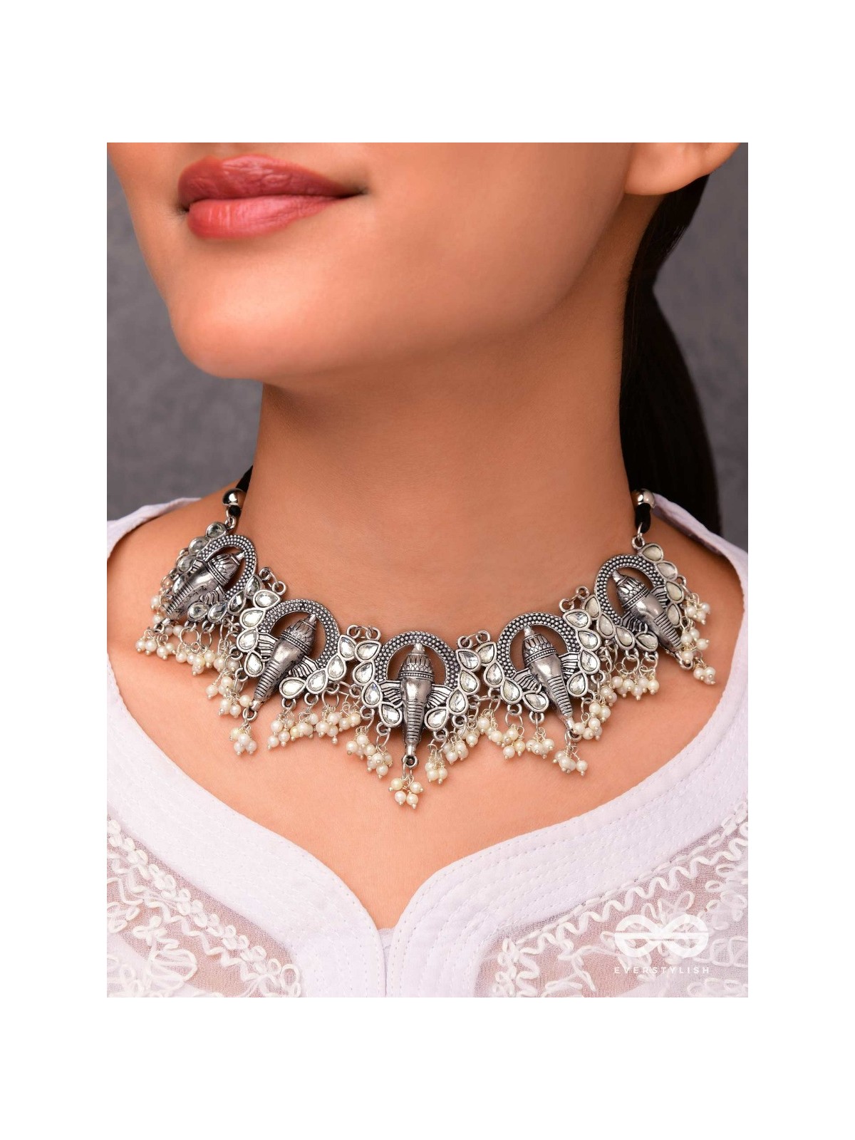 A Spiritual Delight- Statement Ganesha Neckpiece