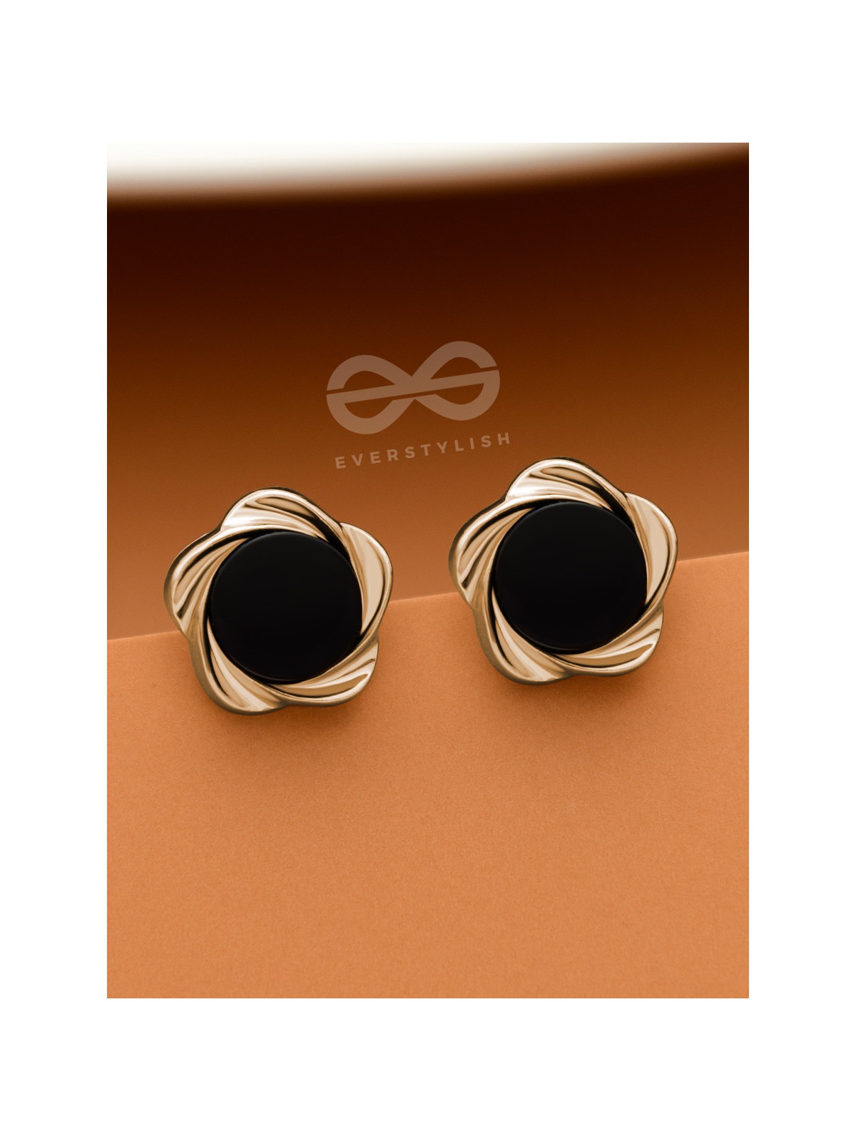 The Little Floral Buttons  - Tiny Trinket Earrings