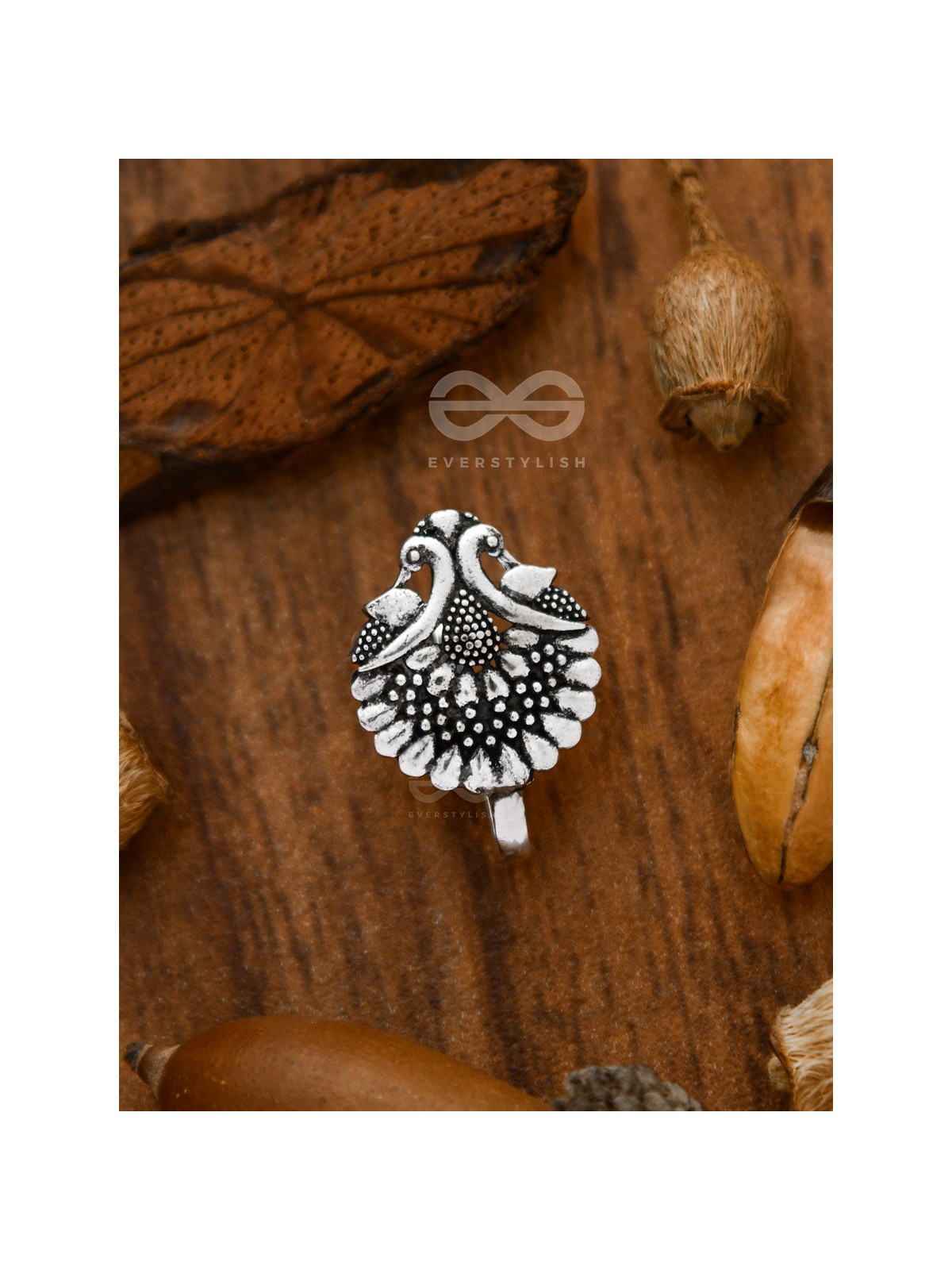 The Artsy Peacocks - Non-Pierced Boho Nosering