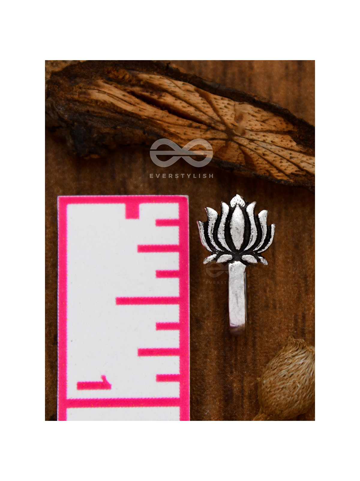 The Lively Lotus - Non-pierced Boho Nosering