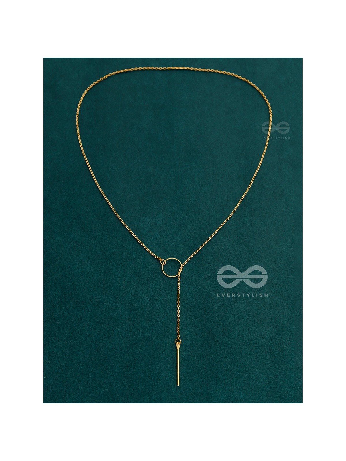 The Dainty Elegance - Golden Neckpiece With Anti-Tarnish Coating