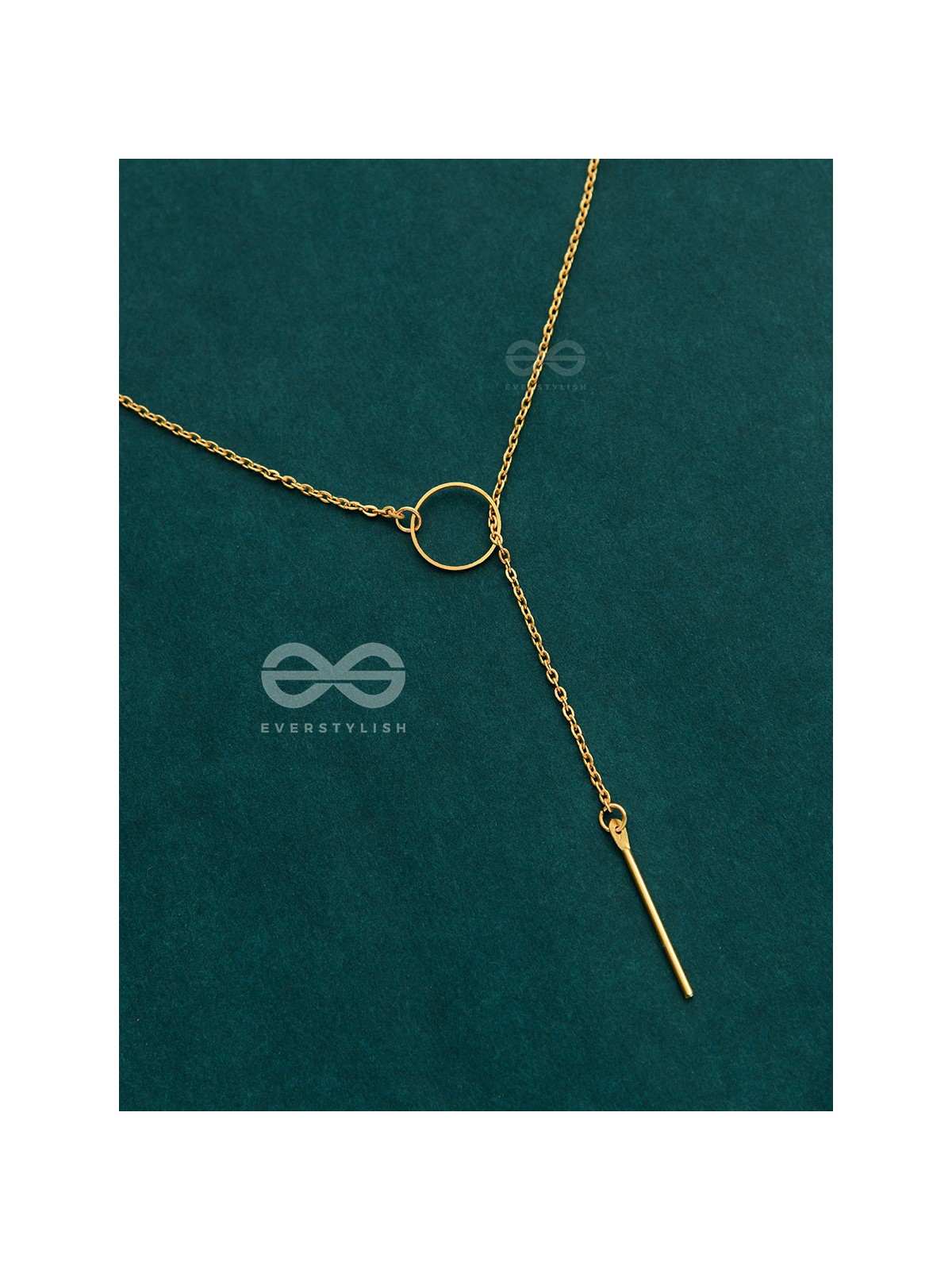 The Dainty Elegance - Golden Neckpiece With Anti-Tarnish Coating