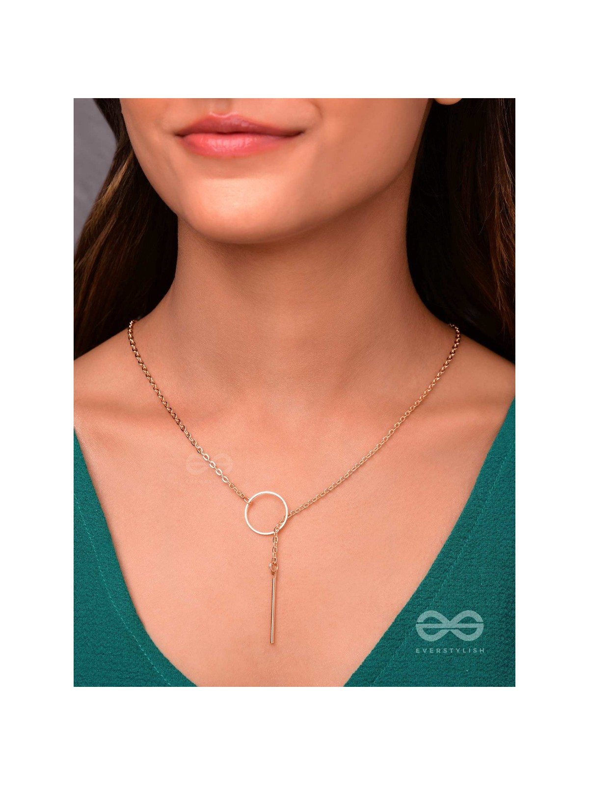 The Dainty Elegance - Golden Neckpiece With Anti-Tarnish Coating