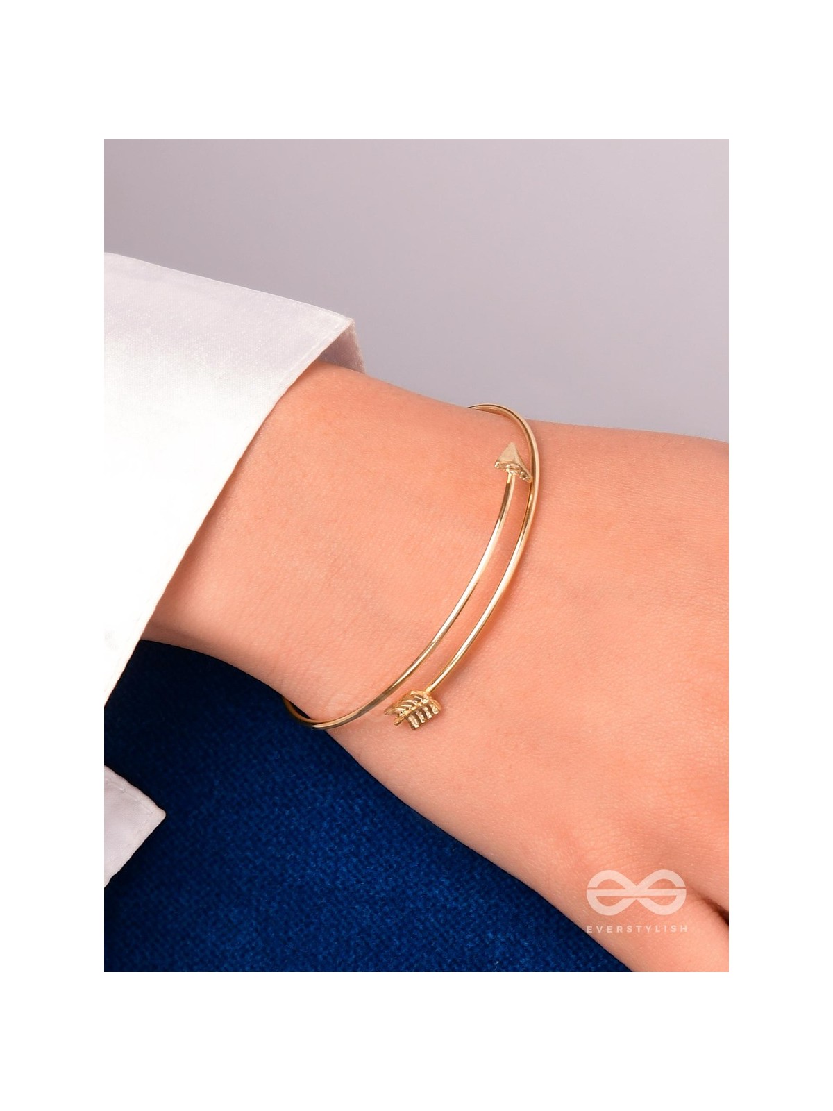 The Warrior Within - Golden Statement Bracelet