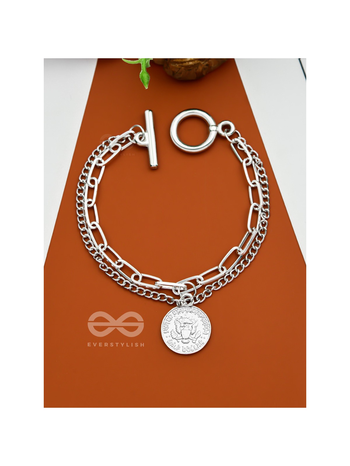 The Royal Mint- Silver Layered Bracelet