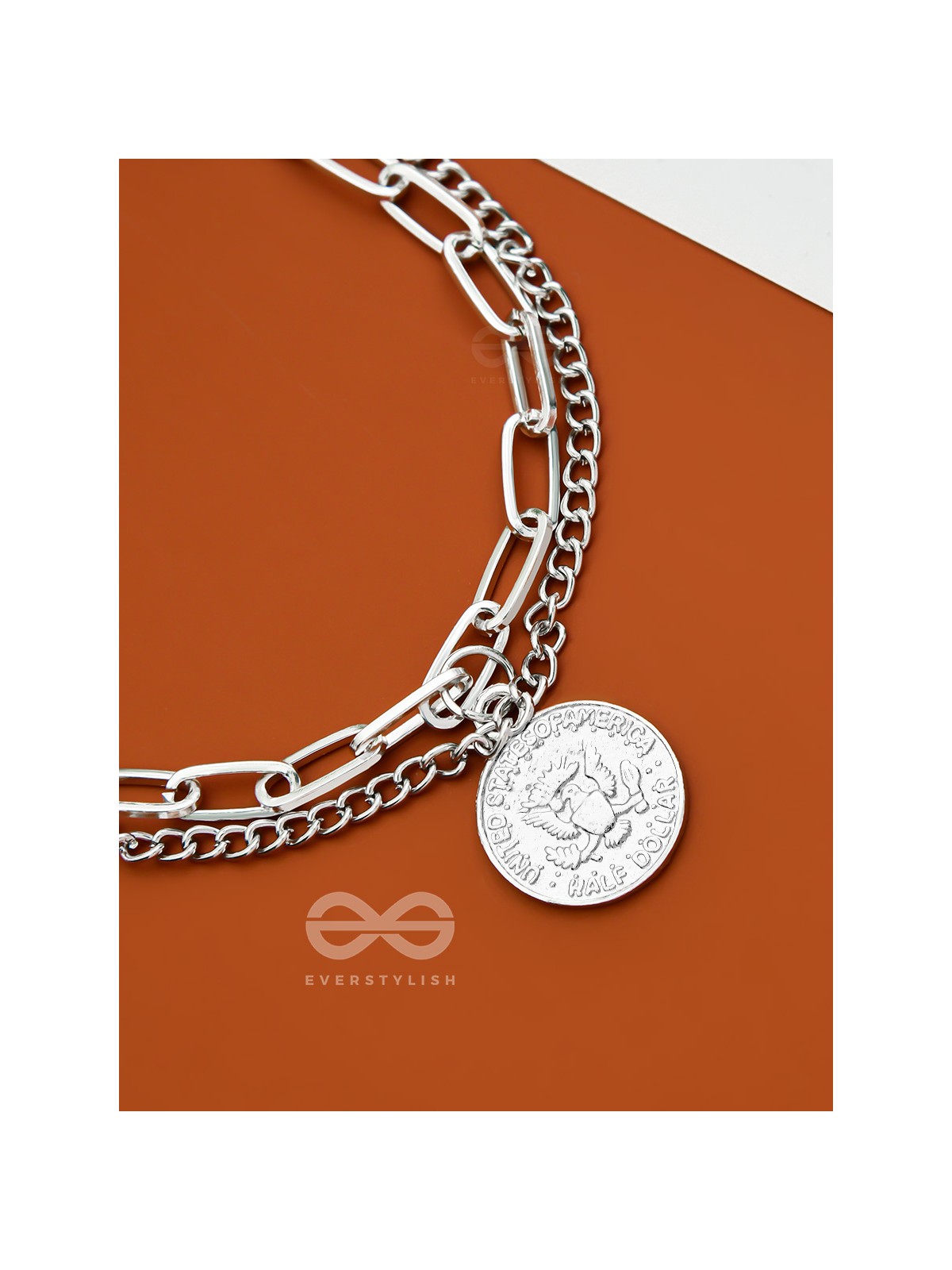 The Royal Mint- Silver Layered Bracelet