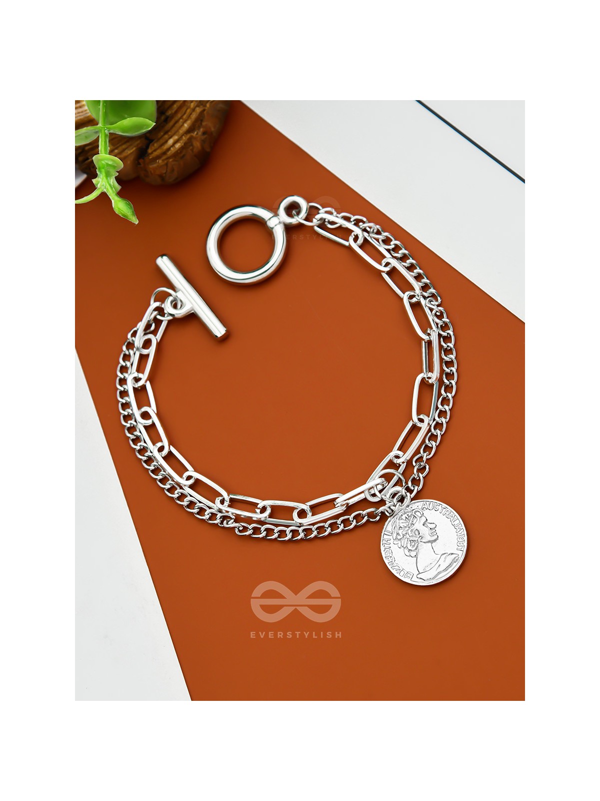 The Royal Mint- Silver Layered Bracelet