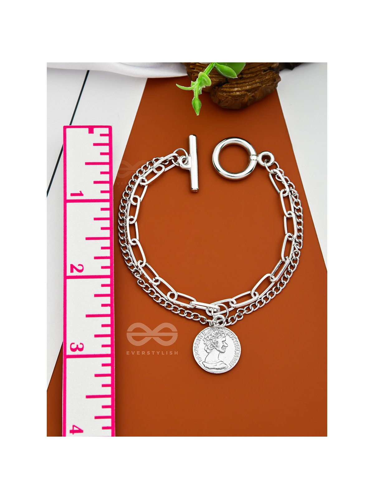 The Royal Mint- Silver Layered Bracelet