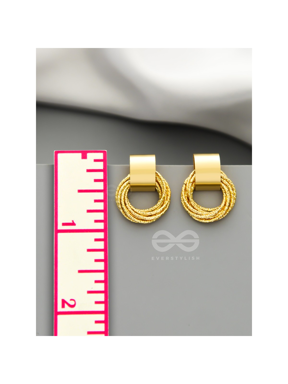 A Chunk of Gold - Statement Earrings