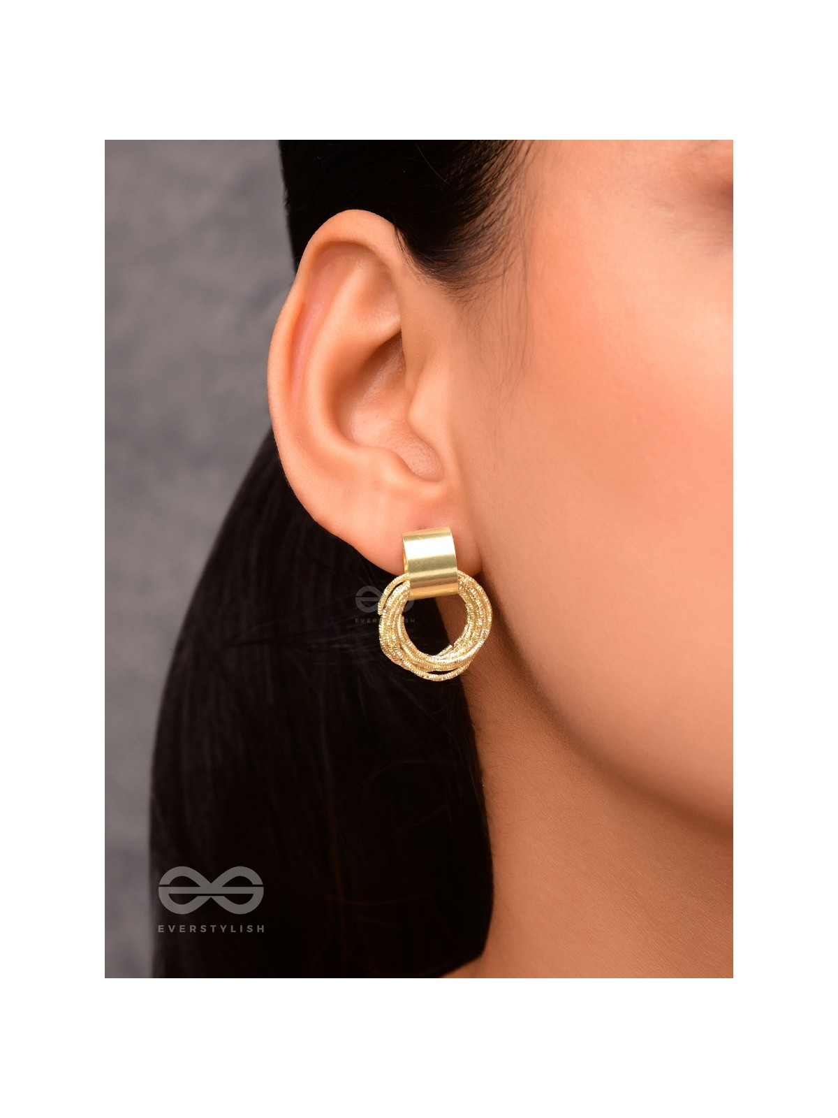 A Chunk of Gold - Statement Earrings