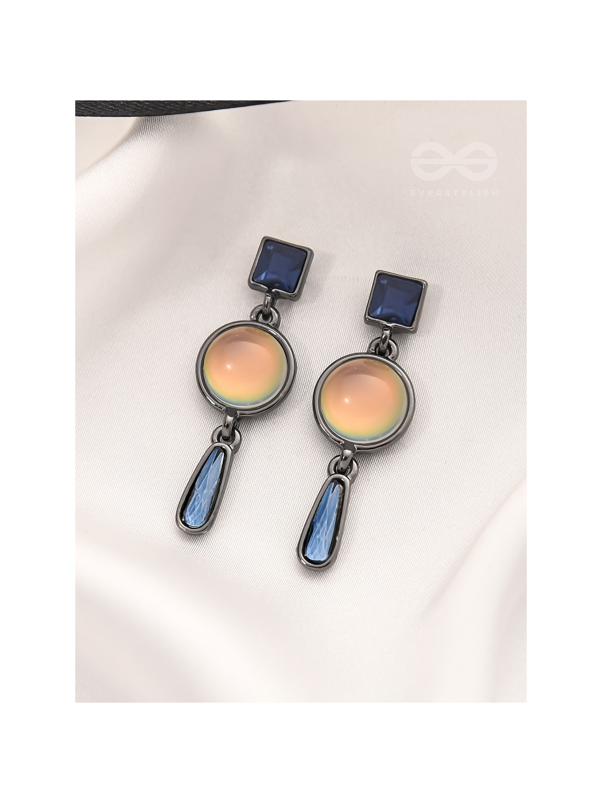The enchanting Sunset Hue- Dangle Drop Earrings