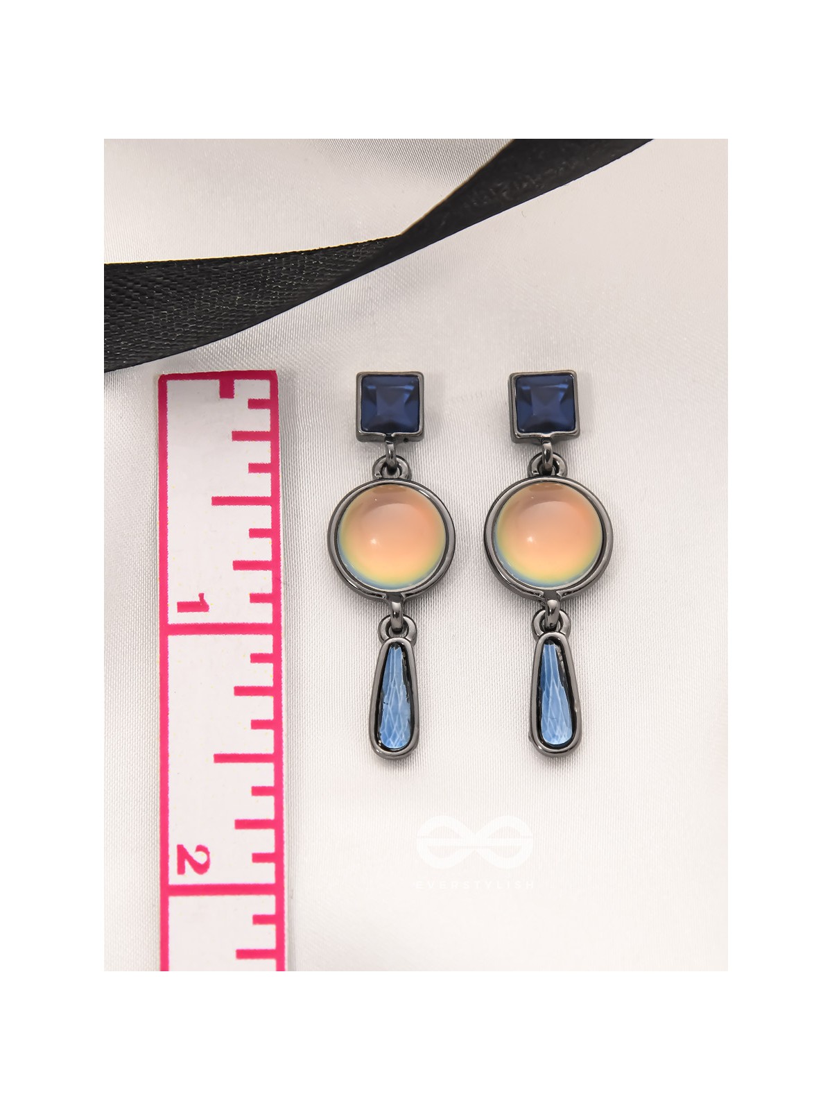 The enchanting Sunset Hue- Dangle Drop Earrings