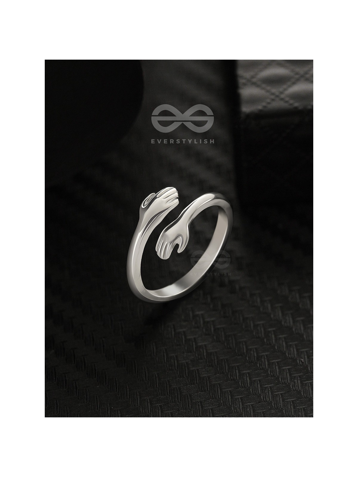 Hugs of Affection - Casual Silver Ring