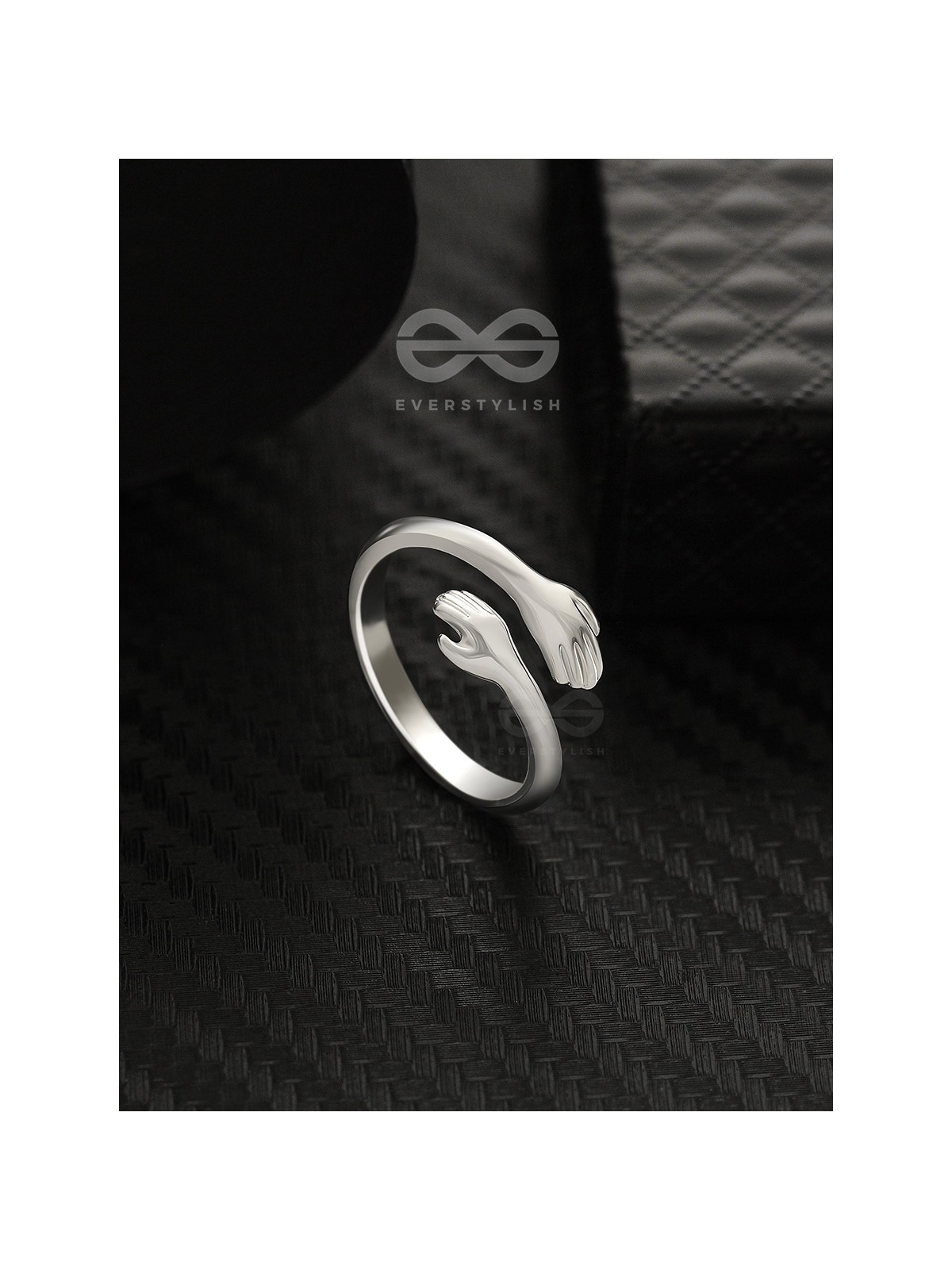 Hugs of Affection - Casual Silver Ring
