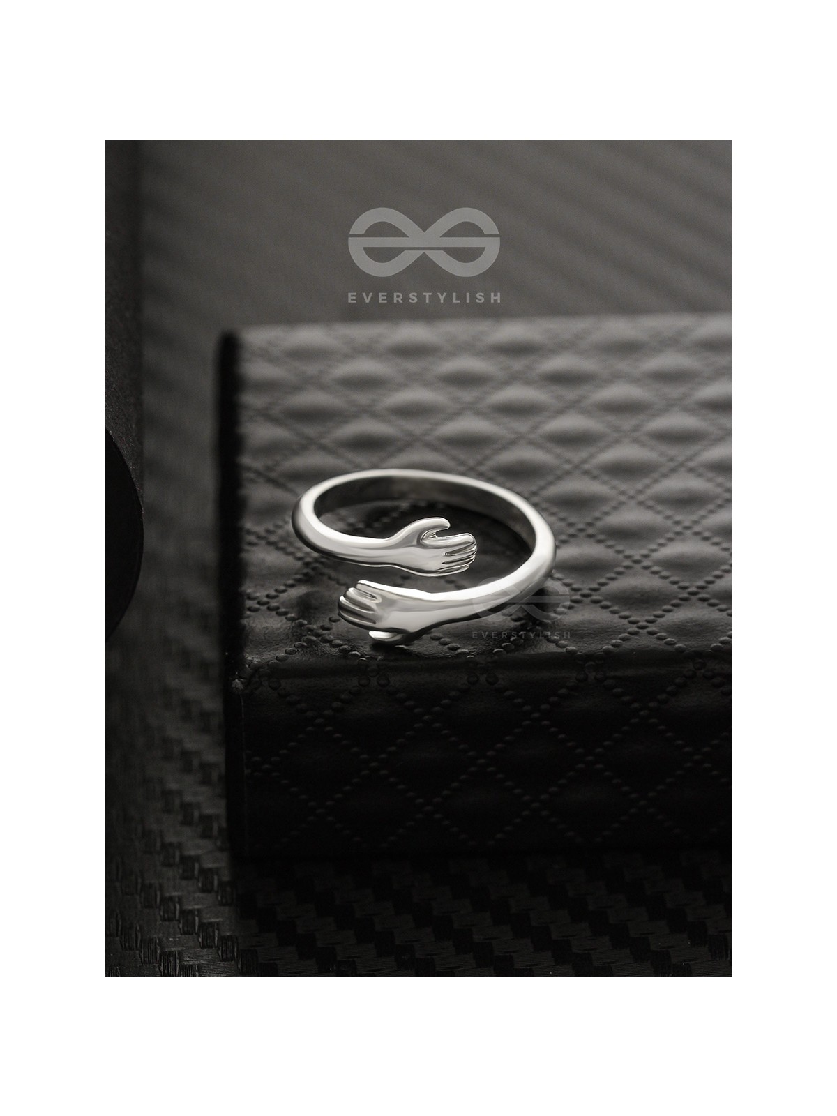 Hugs of Affection - Casual Silver Ring