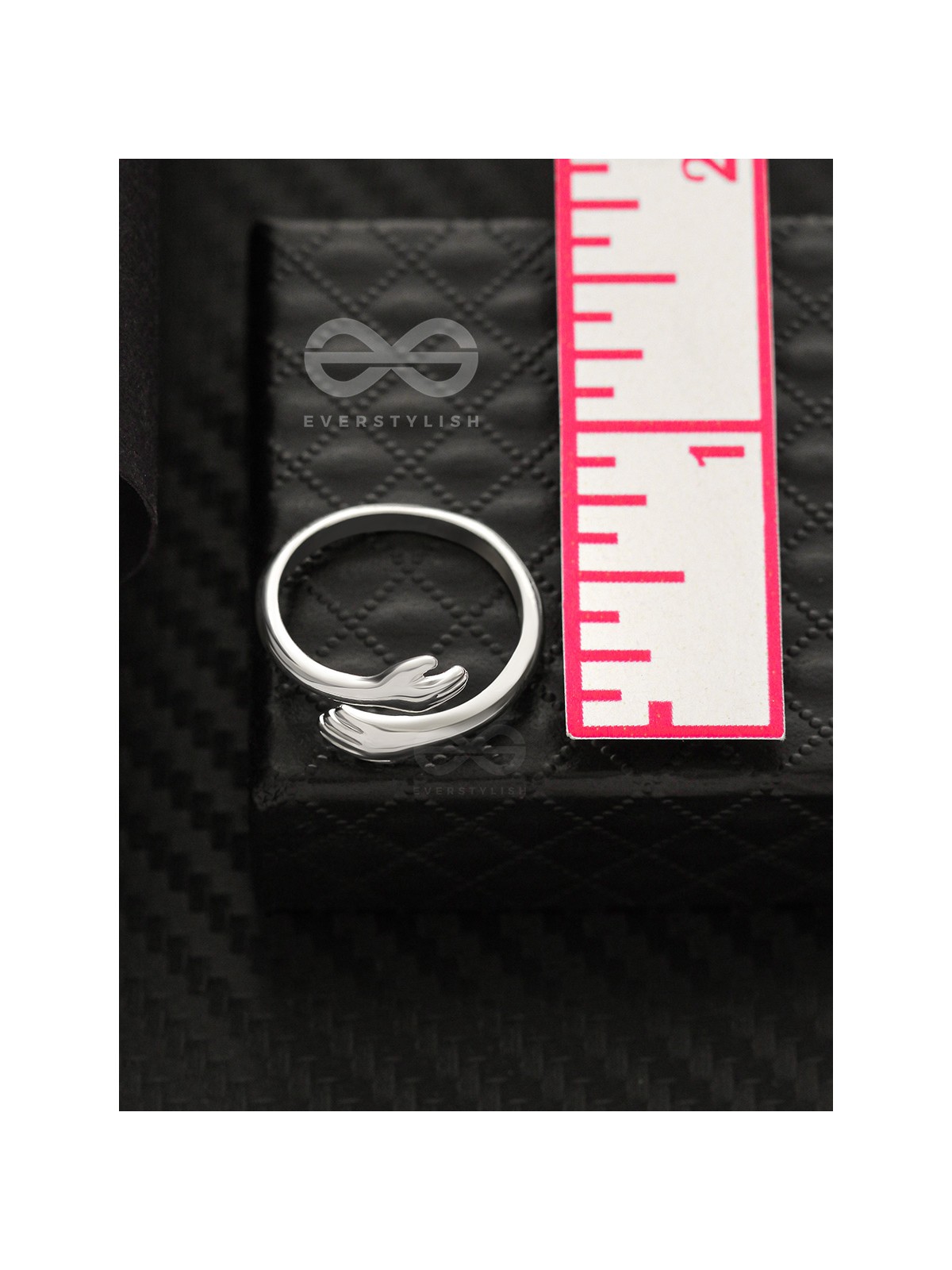 Hugs of Affection - Casual Silver Ring