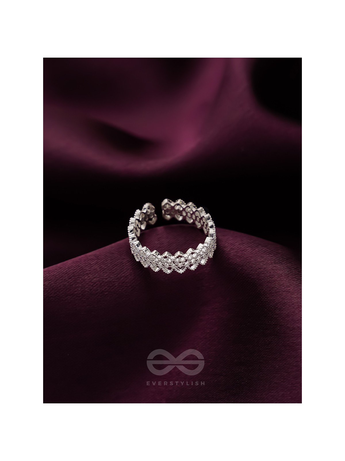 The Intricate Elegance - Adjustable Ring