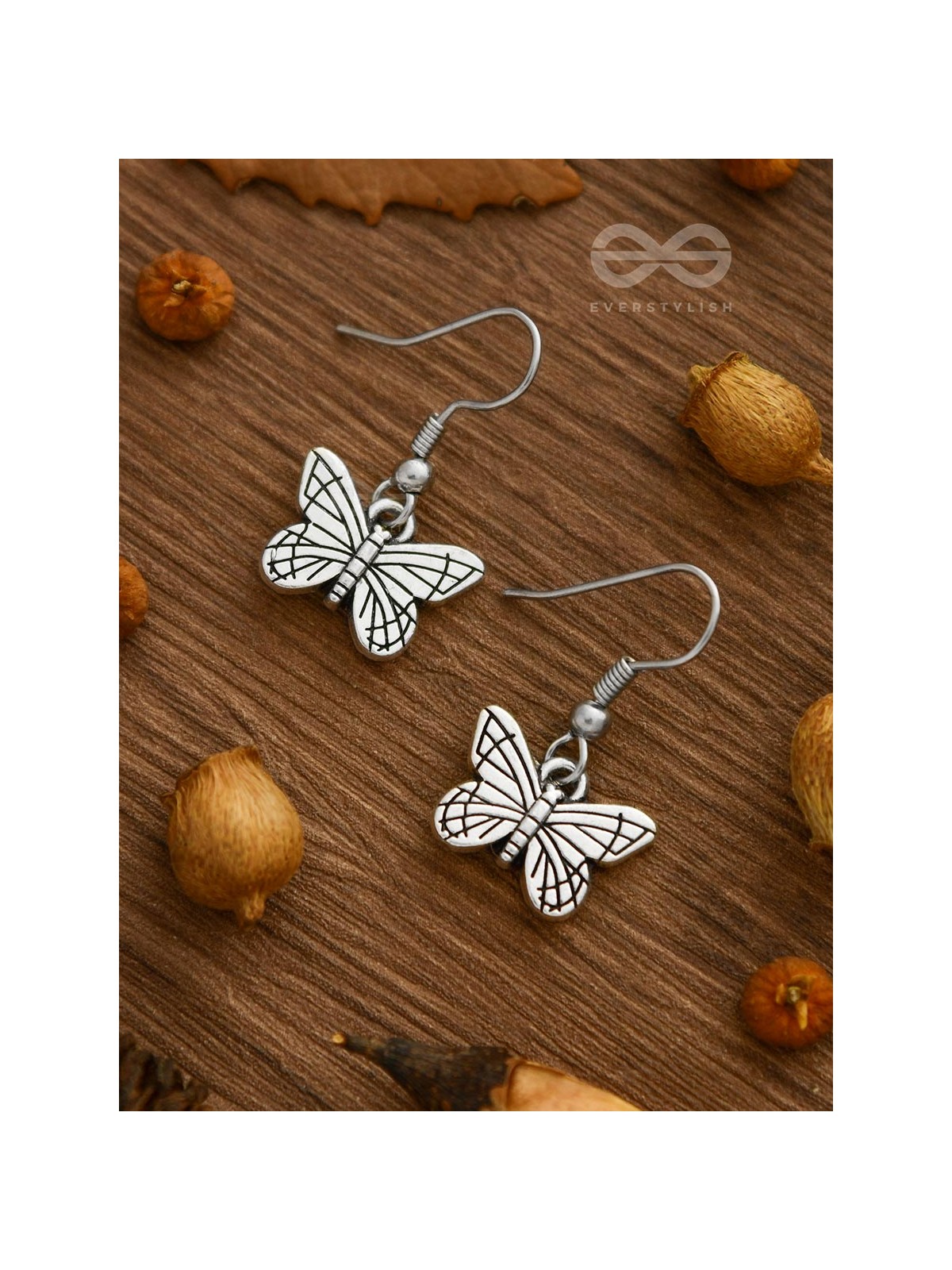 Butterfly Fly Away Danglers - Tiny Trinket Earrings