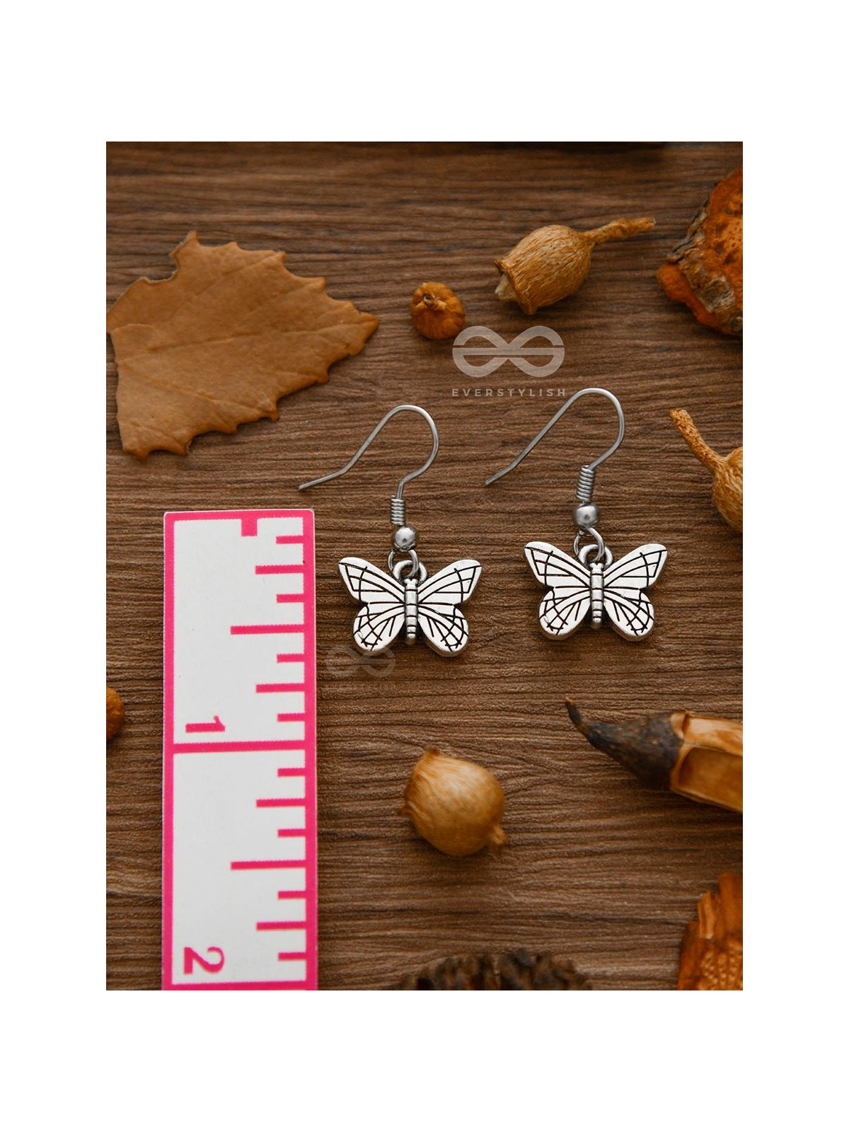 Butterfly Fly Away Danglers - Tiny Trinket Earrings