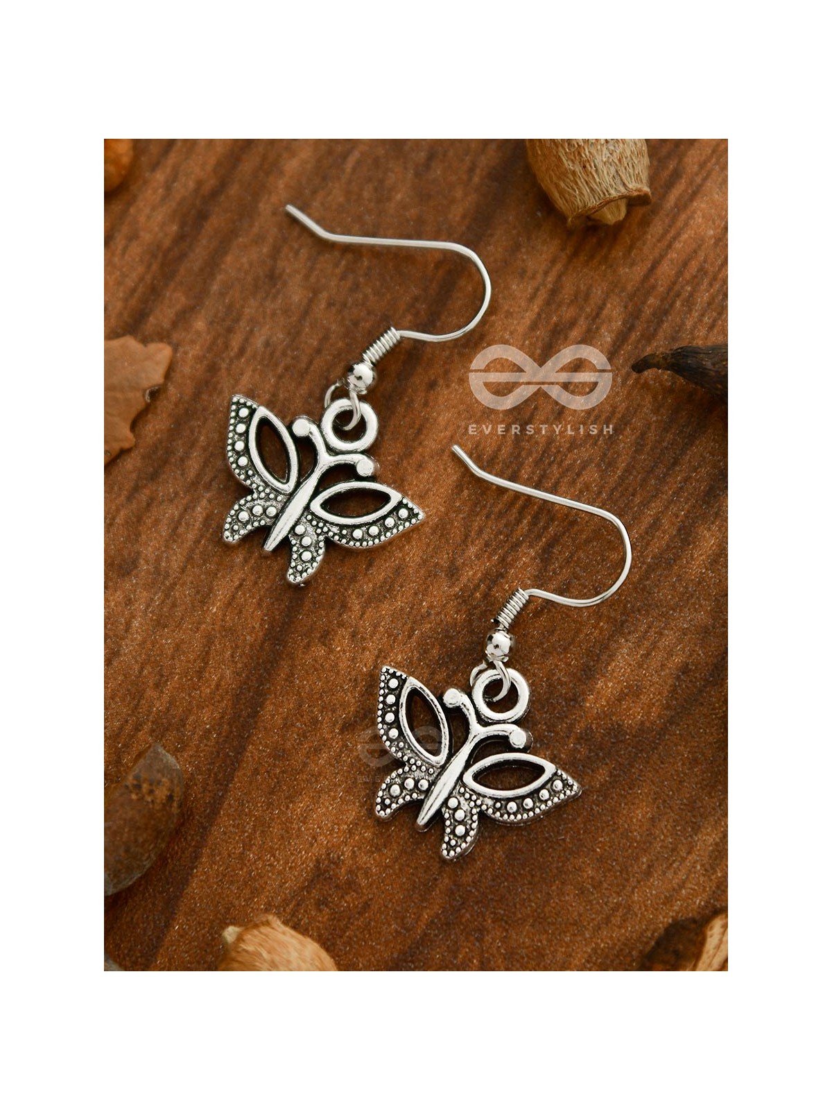 You give me Butterflies - Tiny Trinket Earrings
