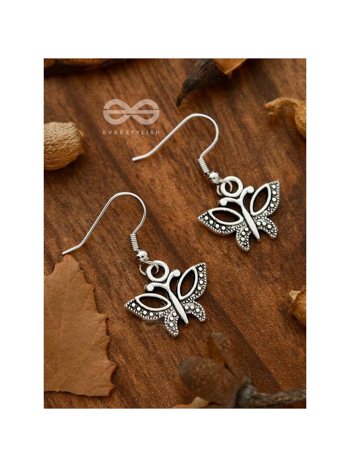 You give me Butterflies - Tiny Trinket Earrings