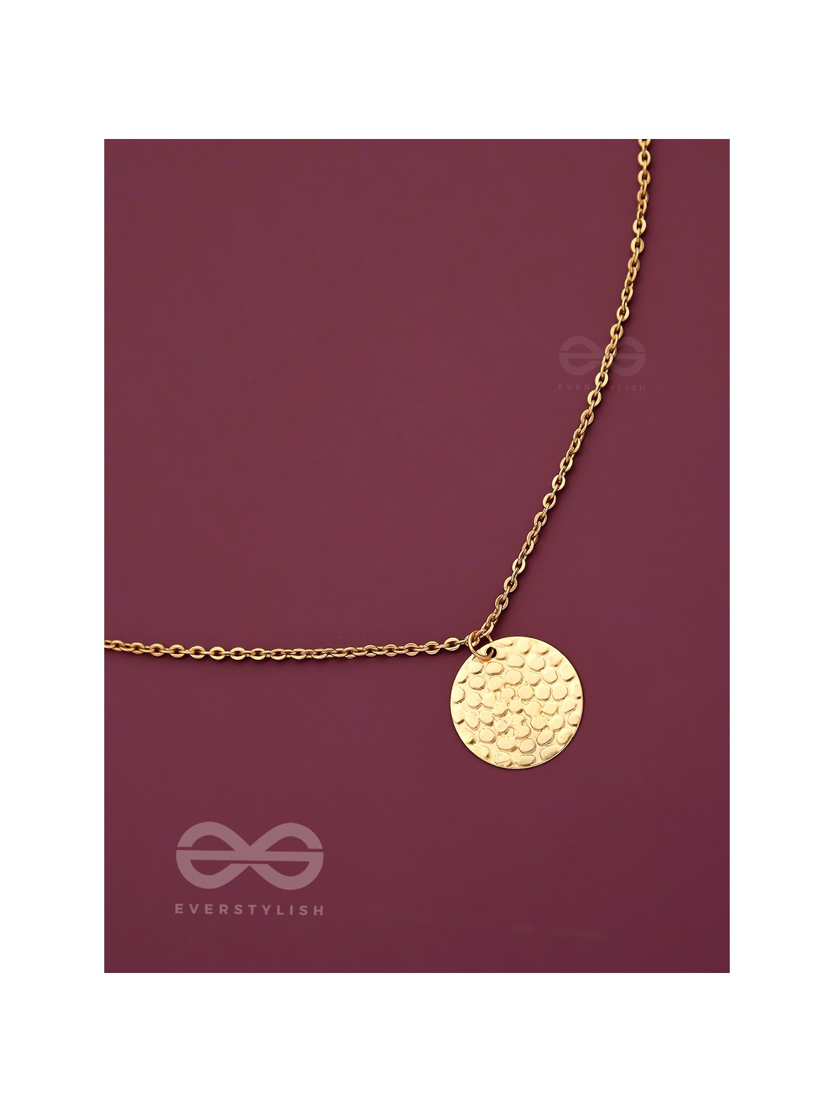 I'm A Magnificent Mirage - Golden Casual Neckpiece With Anti-Tarnish Coating 