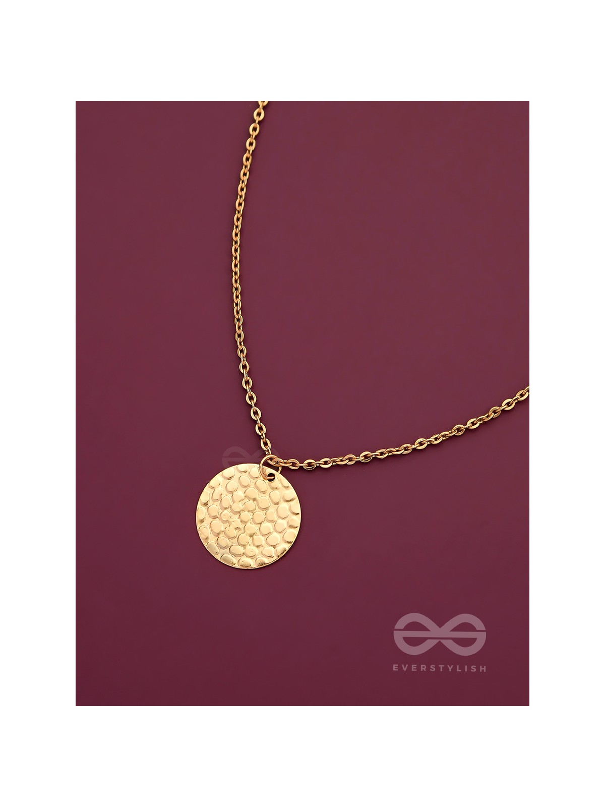 I'm A Magnificent Mirage - Golden Casual Neckpiece With Anti-Tarnish Coating 