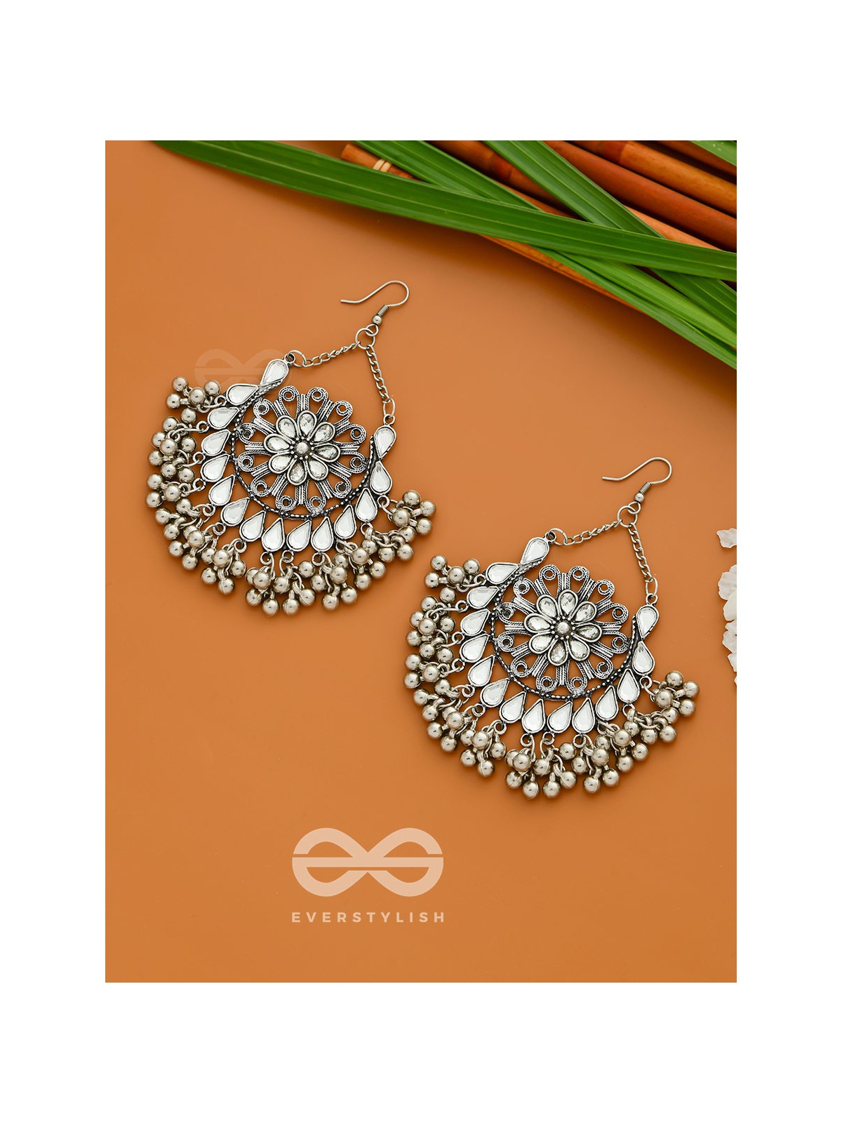The Bohemian Chandeliers - Statement Embellished Earrings