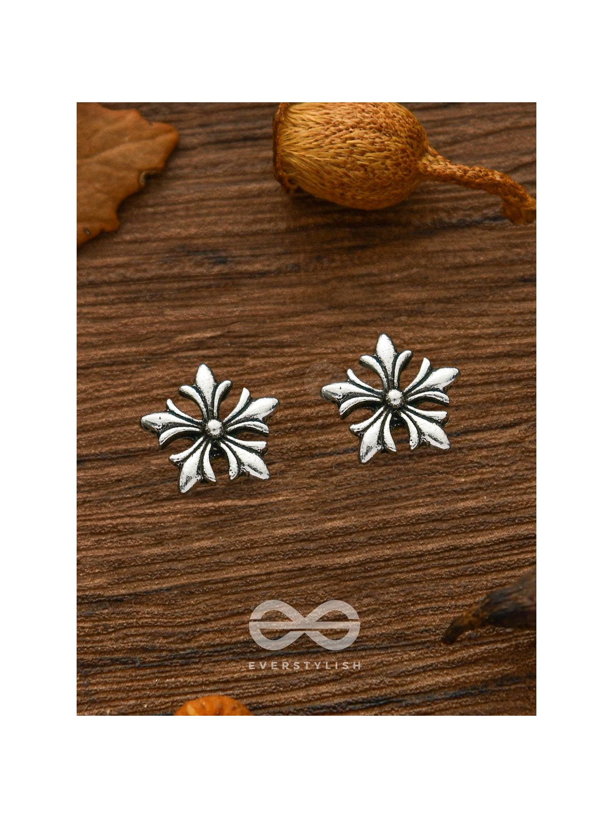 The Silver Sleet- Silver Stud Earrings
