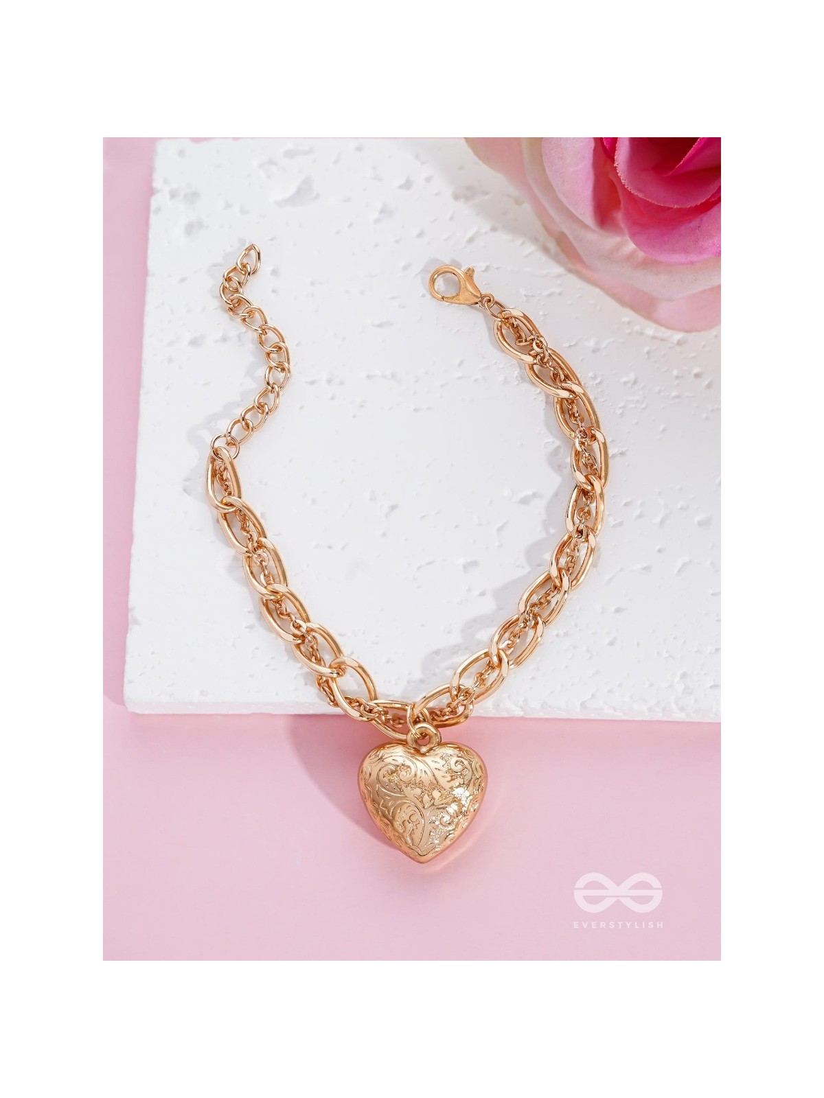 The Heart of Art- Layered Golden Bracelet