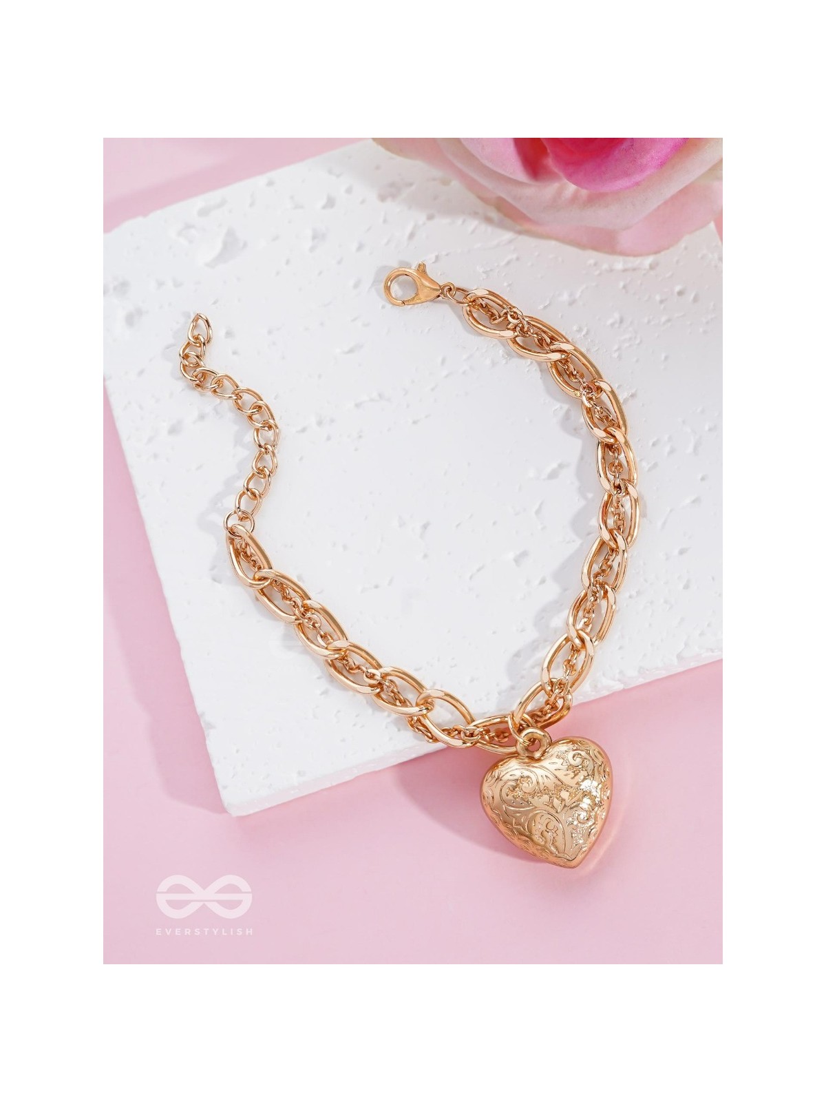 The Heart of Art- Layered Golden Bracelet