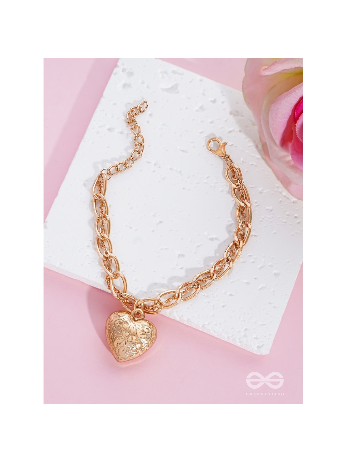 The Heart of Art- Layered Golden Bracelet
