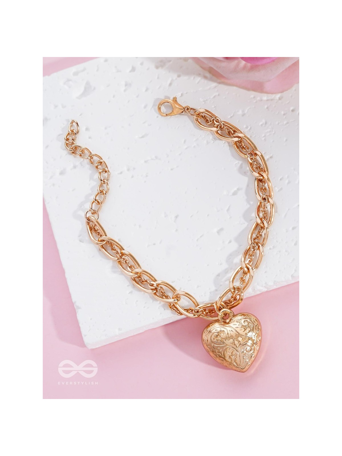 The Heart of Art- Layered Golden Bracelet
