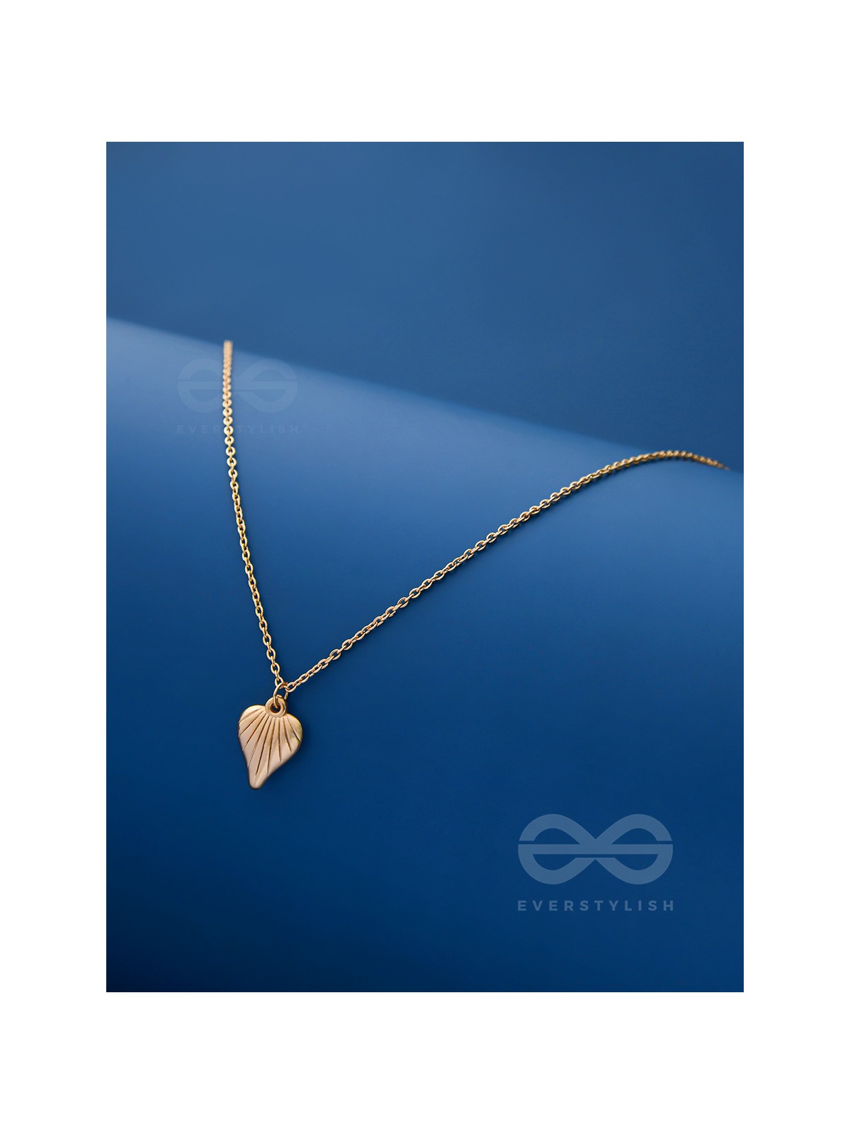 Heart Of Sea- Intricate Golden Neckpiece With Anti-Tarnish Coating 