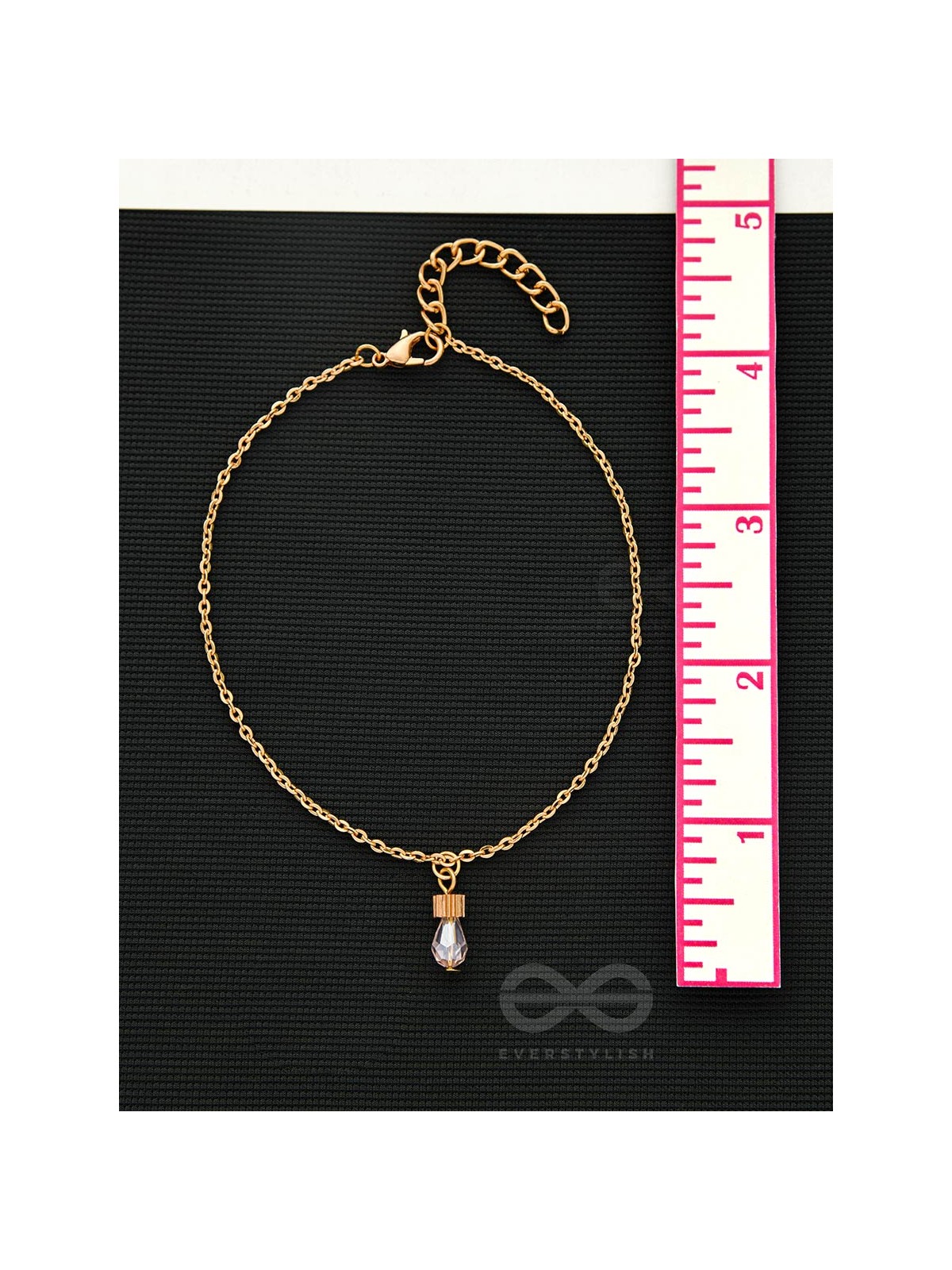 The Icey Glam - Golden Anklet